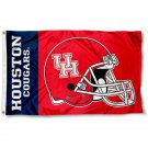 Houston Cougars Hand Flags Banners 3x5 ft