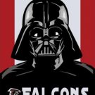 Atlanta Falcons skull Star Wars Flag 3x5 ft