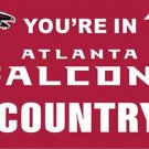 Atlanta Falcons You Are in Country Flag 3x5 ft