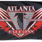 Atlanta Falcons Polyester Endzone Banner Flag 3x5 ft