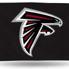 Atlanta Falcons Logo Black Banner Flag 3x5 ft