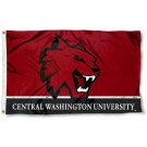 Central Washington Wildcats Flag 3x5 ft