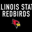 Illinois State Redbirds Black Banner Flags 3x5 ft