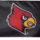 Illinois State Redbirds Black Bird Flags Banners 3x5 ft