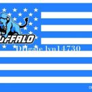 Buffalo Bulls Hand Flag 3x5 ft
