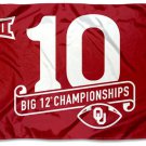 Oklahoma Sooners 2016 Big 12 Champions Banner Flags 3x5 ft
