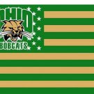 Ohio Bobcats Star and Stripes Banner Flag 3x5 ft