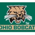 Ohio Bobcats University head logo Banner Flag 3x5 ft
