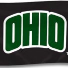 Ohio Bobcats University Black Banner Flag 3x5 ft