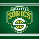 Seattle Sonics custom flag 3x5 ft