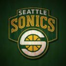 Seattle Sonics custom flag 3x5 ft