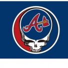 Atlanta Braves Dead Skull flags 3x5 ft