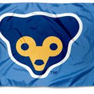 Champions Chicago Cubs Retro 70s Logo Banner flag 3x5 ft