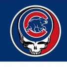 Chicago Cubs Dead Skull Banner flag 3x5 ft