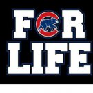 Chicago Cubs For Life Banner flag 3x5 ft
