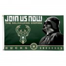 Milwaukee Bucks Star Wars flag 3x5 ft