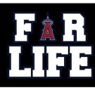 Los Angeles Angels For Life Banner Flag 3x5 ft