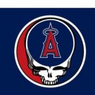 Los Angeles Angels Dead Skull Flag 3x5 ft