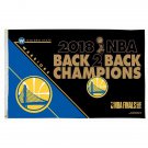 Golden State Warriors 2018 Finals Champions Flag