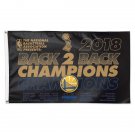 Golden State Warriors Basketball 2018 Champions Flag
