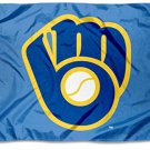 Milwaukee Brewers Retro Glove flag 3x5 ft
