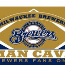 Milwaukee Brewers Man Cave flag 3x5 ft