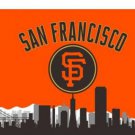 San Francisco Giants Skyline Banner flags 3x5 ft