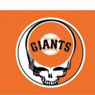 San Francisco Giants Dead Skull Banner flags 3x5 ft
