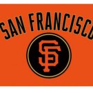 San Francisco Giants Logo Orange Banner flags 3x5 ft