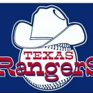 Texas Rangers Cowboy Hat and Baseball Banner Flag 3x5 ft