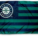Seattle Mariners Stripes Sport Banner flag 3x5 ft