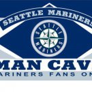 Seattle Mariners Man Cave flag 3x5 ft
