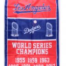 Los Angeles Dodgers Series Champions Banner flag 3x5 ft