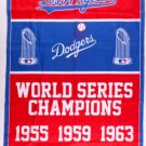 Los Angeles Dodgers Champions Banner flag 3x5 ft
