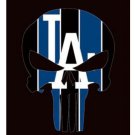 Los Angeles Dodgers Skull Vertical Banner flags 3x5 ft