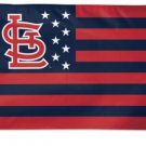 St. Louis Cardinals Star And Stripes Banner flag 3x5 ft