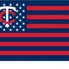 Minnesota Twins USA American Banner flag 3x5 ft