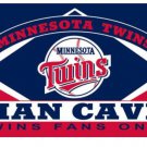 Minnesota Twins Man Cave Banner flag 3x5 ft