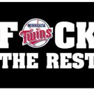 Minnesota Twins F*ck The Rest Banner flag 3x5 ft