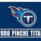 Tennessee Titans Banners Puro Pinche Flags 3x5 ft