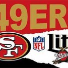 San Francisco 49ers Lite Flag 3x5 ft