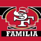 San Francisco 49ers Familia Flag 3x5 ft