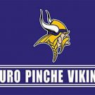 Minnesota Viking Puro Pinche Flag 3x5 ft