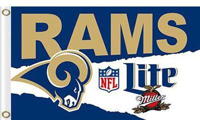 Los Angeles Rams Lite Flags 3x5 ft