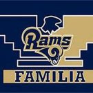 Los Angeles Rams Familia Flags 3x5 ft
