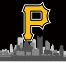 Pittsburgh Pirates Skyline P Banner flag 3x5 ft