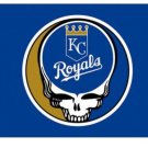Kansas City Royals Dead Skull Banner flags 3x5 ft