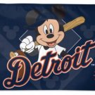 Detroit Tigers Mickey Mouse Banner flags 3x5 ft
