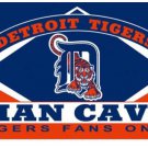 Detroit Tigers Man Cave Banner flags 3x5 ft