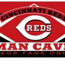 Cincinnati Reds Man Cave Banner flag 3x5 ft